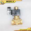 brass 2/2way water pilot operating normally open 12 volt solenoid valve